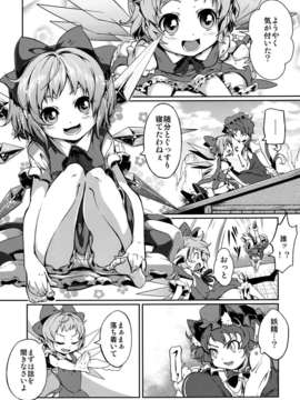 (C82) (同人誌)  [透き通る風] 氷精と猫式神 (東方) (非エロ）_