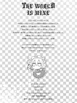 (C82) (同人誌) [ANGELTYPE] THE WORLD IS MINE (東方)_THE_WORLD_IS_MINE_012