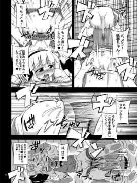 (C82) (同人誌) [はぴねすみるく (おびゃー)] Hな妖夢のおかいもの (東方Project)_013