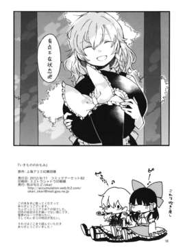 (C82)(同人誌)[色は匂えど] いきもののおもみ (東方)(非エロ)[喵屋汉化]_018