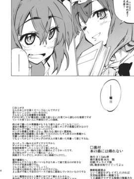 [个人汉化] (C80) [さくSaku亭 (氷川翔)] 本の森には帰れない (東方Project)__034