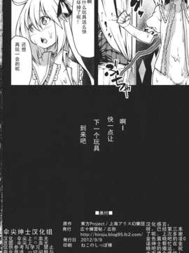 [伞尖绅士汉化组](紅のひろば8) [広十練習帖 (広弥)] フランのおもちゃ (東方Project)_026