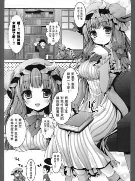 [年糕汉化组] (例大祭10) [きのこのみ (konomi)] パチュリーちゃんの図書館 (東方Project)_img06052013_0005