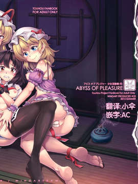 [无毒X伞尖](C84) [風芸WindArTeam (WindArt)] Abyss of Pleasure 少女淫堕録-弐- (東方Project)