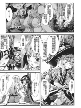 [汉化](恋のまほうは魔理沙におまかせ!5) [青] 東方青帖 ほしうつろ (東方)_12_E_013