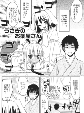 (C82)(同人誌)[緑茶コンボ (かめれおん)] うさぎのおクスリ屋さん (東方Project)__004