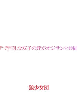 [狼少女団][ビッチで巨乳な双子の姪がオジサンと共同性活]_002_0000