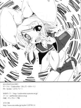 (サンクリ56) [Underwhite (broiler)] 胸焼け (VOCALOID)_29