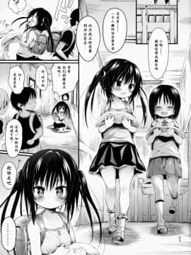 (C86) [みくろぺえじ (黒本君)] ロリ古手川を好き放題しちゃうほん (To LOVEる -とらぶる-)  [E个人汉化]_02