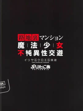 [ぷりたにあ (ぷり)] 路地裏マンション不純異性交遊 後編 (Fatekaleid liner プリズマ☆イリヤ)_22