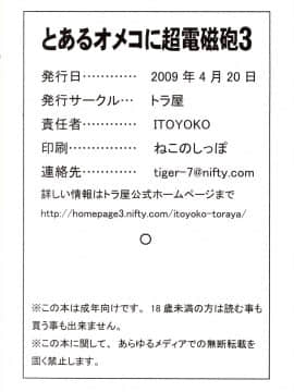 [トラ屋 (ITOYOKO)] とあるオメコに超電磁砲3 (とある科学の超電磁砲)_35