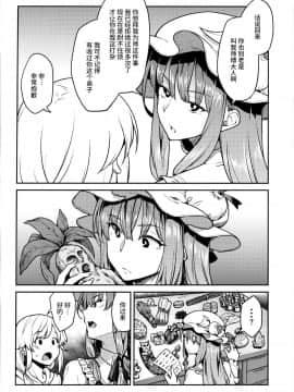 [无毒汉化组](C91) [広十練習帖 (広弥)] パチュリーさまと (東方Project)_003