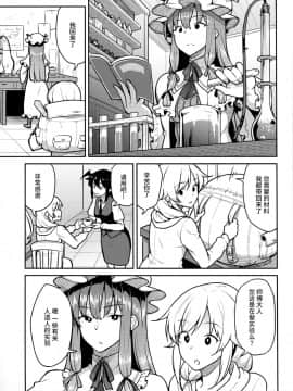 [无毒汉化组](C91) [広十練習帖 (広弥)] パチュリーさまと (東方Project)_002