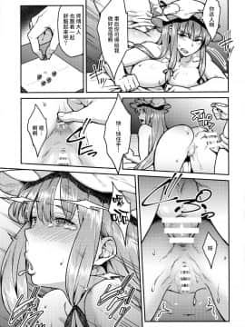 [无毒汉化组](C91) [広十練習帖 (広弥)] パチュリーさまと (東方Project)_014