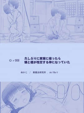 [黒魔法研究所 (ぬかじ)] 久しぶりに実家に帰ったら甥と姪が性交する仲になっていた_38