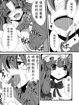 [无毒汉化组] [大吟醸まっしぐら (ドブロッキィ)] ヴワル魔法図触姦 (東方Project)_009