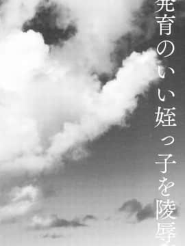 (C94) [しまじや (しまじ)] 発育のいい姪っ子を陵辱。 [兔司姬漢化組]_003