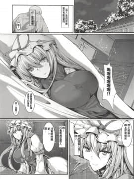 [布魯斯個人漢化] (例大祭15) [かうすしあん (やまいそ)] 紫様が居る (東方Project)_004