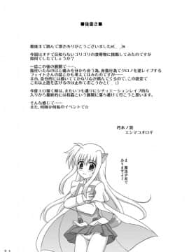 [CE家族社] (C80) [朽木ノ洞 (エンマコオロギ)] 落花ノナノハナ (魔法少女リリカルなのは)_20