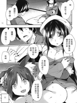 [狗东西汉化组] (C94) [てつのおとしご (チロリアン)] 影狼さんのにんげん体験記 (東方Project)_11