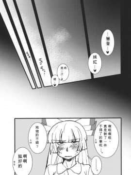 [純狐馬麻漢化組] (例大祭8) [S+y (ゆみや)] 藤原妹紅は静かに暮らせない (東方Project)_27