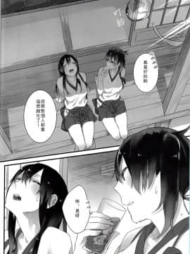 [百合鎮守府藥廠漢化] (C88) [Sleeper (猫村)] 融点40℃の恋人 (艦隊これくしょん -艦これ-)_IMG_0002