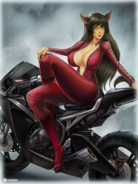 Artist Galleries ___ Vempire_0997_Olivia_Bike_Pinup_F