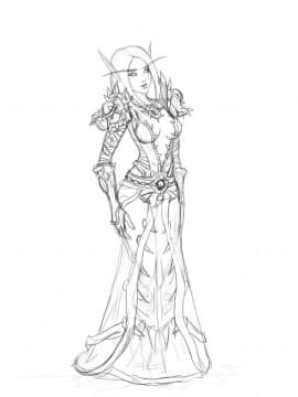 Artist Galleries ___ Vempire_0641_Kylena_Sketch