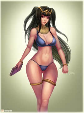 Artist Galleries ___ Vempire_1389_Tharja_Pinup_C