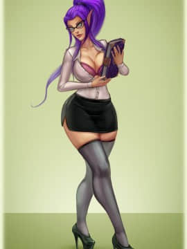 Artist Galleries ___ Vempire_0900_Mysterial_Pinup_Librarian_F