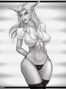 Artist Galleries ___ Vempire_1309_Taelanna_Pinup_B