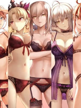 [ましゅー] 下着モデル｜CHALDEA Lingerie Collection (Fate／Grand Order)_0016