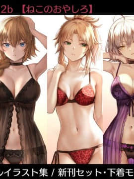 [ましゅー] 下着モデル｜CHALDEA Lingerie Collection (Fate／Grand Order)_0008