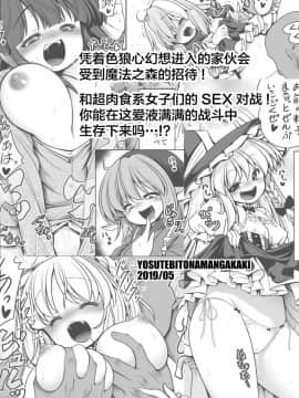 [Lolipoi汉化组][世捨人な漫画描き(ともきとものり)] 濡れる魔法の森 (東方Project)_37