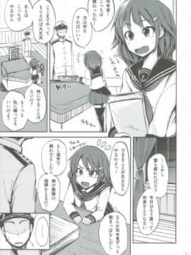 (C86) [さすらいの潮風 (潮風サンゴ)] 雷 司令官のために○○しちゃうねっ♪ (艦隊これくしょん -艦これ-)_04