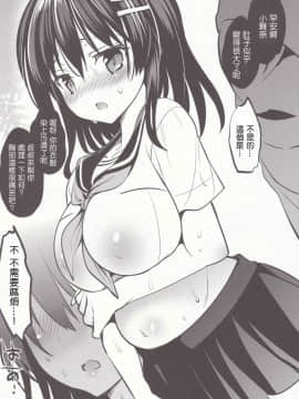 OMIC1☆11) [乙女気分 (三色網戸。)] 夏乳アフター [中国翻訳]-(COMIC1☆11) [Otomekibun (Sansyoku Amido.)] Natsu Chichi After [Chinese] [千易夏河崎個人漢化]_17