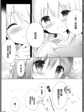 [绅士仓库&Lolipoi联合汉化] (COMIC1☆13) [あめうさぎ (飴玉コン)] ココチノ結婚しました (ご注文はうさぎですか?)_18