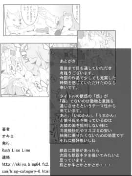 [新桥月白日语社] [Rush Rise Line] 獣感_22