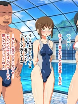 調教週姦 ～男嫌いな生意気水泳部エースがきもデブ顧問に脅され堕ちるまで～_124