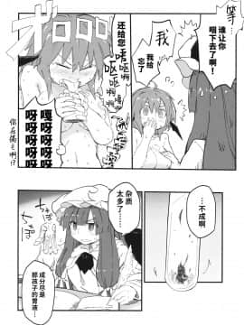 [水土不服汉化组] (例大祭13) [サルパッチョ (猥裸)] 魔法のびゅるる。 (東方Project)_13