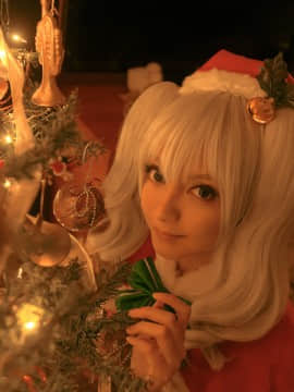 [MaySakaali] 合集_Christmas_Kashima_KanColle_Cosplay_by_MaySakaali_653591804