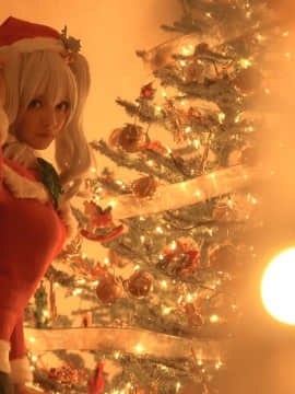 [MaySakaali] 合集_Christmas_Kashima_KanColle_Cosplay_by_MaySakaali_654316987