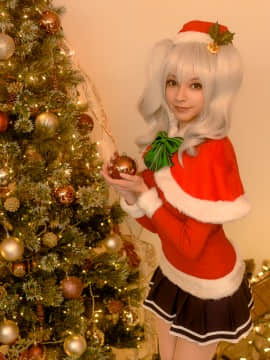 [MaySakaali] 合集_Christmas_Kashima_KanColle_Cosplay_by_MaySakaali_653174088