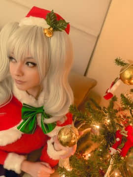 [MaySakaali] 合集_Christmas_Kashima_KanColle_Cosplay_by_MaySakaali_651487194