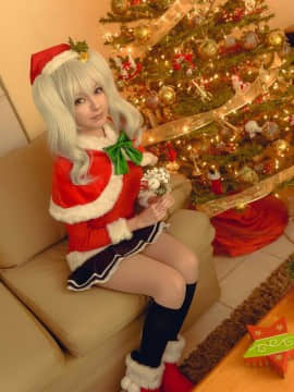 [MaySakaali] 合集_Christmas_Kashima_KanColle_Cosplay_by_MaySakaali_651267391