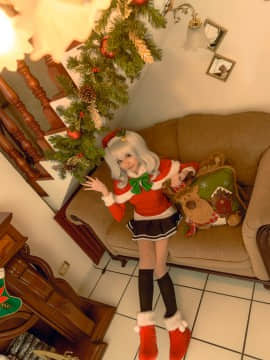 [MaySakaali] 合集_Christmas_Kashima_KanColle_Cosplay_by_MaySakaali_654909582