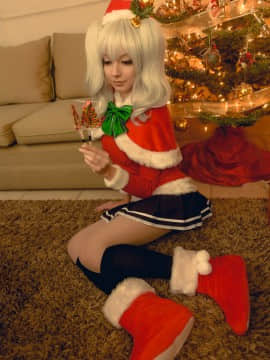 [MaySakaali] 合集_Christmas_Kashima_KanColle_Cosplay_by_MaySakaali_652495984