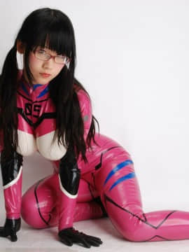 [kitami eri] [latex suit] [EVA] Makinami Mari Illustrious (cosplay)_18：Img18