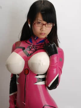 [kitami eri] [latex suit] [EVA] Makinami Mari Illustrious (cosplay)_28：Img28