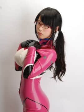 [kitami eri] [latex suit] [EVA] Makinami Mari Illustrious (cosplay)_27：Img27